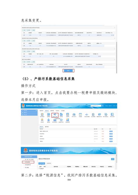 电子税务局操作手册——我要办税 税费申报及缴纳 税源信息