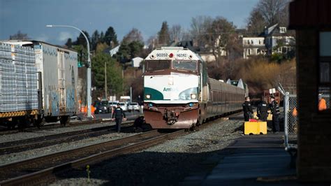 Bicyclist Dies After Being Hit By Amtrak Train In Bellingham