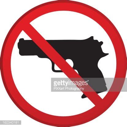 No Guns Allowed Sign Stock Clipart | Royalty-Free | FreeImages