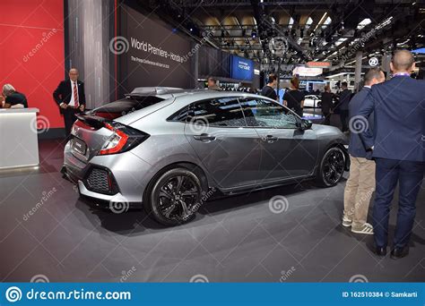 Frankfurt Germany September Honda Civic Iaa Editorial