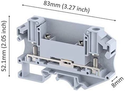 Elmex Terminal Block Tb U Grey V At Rs Piece In Vadodara