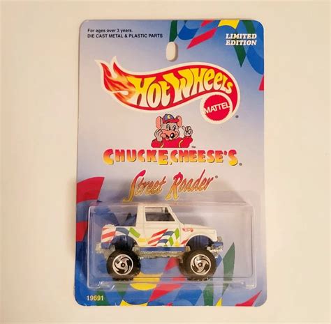 Vtg S Hot Wheels Chuck E Cheese Street Roader Truck Limited Edition Nib Picclick Uk
