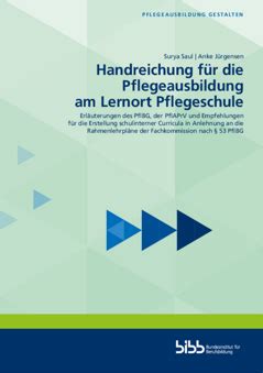 BIBB Handreichung für Pflegeausbildung am Lernort Pflegeschule