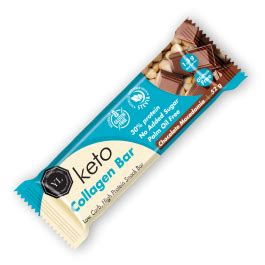 Youthful Living Keto Collagen Bar Macadamia G