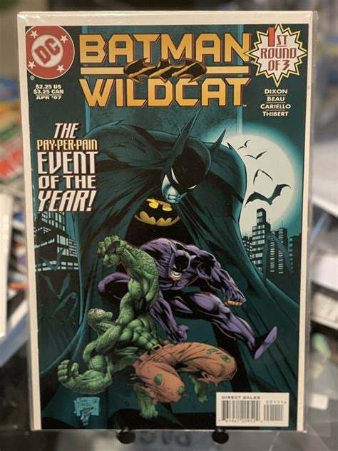 Batman Wildcat 1 3 1991 DC Complete SET Comic Books Modern Age