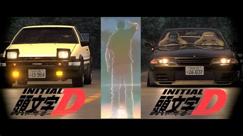 Initial D Takumi Fujiwars Vs Takeshi Nakazato The Race Assetto