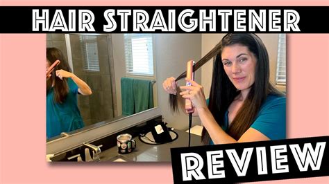 Wavytalk Hair Straightener Review YouTube