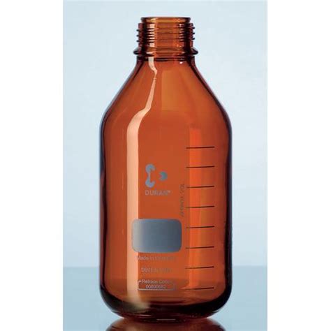 Duran Ml Wide Neck Amber Glass Lab Bottle Volume Ml