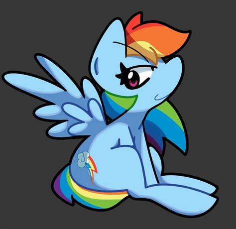 3382399 Safe Artist Kindakismet Rainbow Dash Pegasus Pony G4