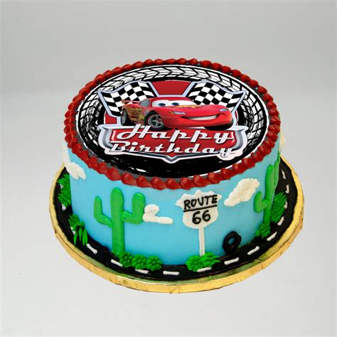 Lightning McQueen Cars Cake - Palermo 365 Shop