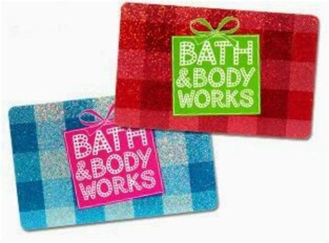 Grand Prize A 10000 Bath And Body Works T Card Fill Out All