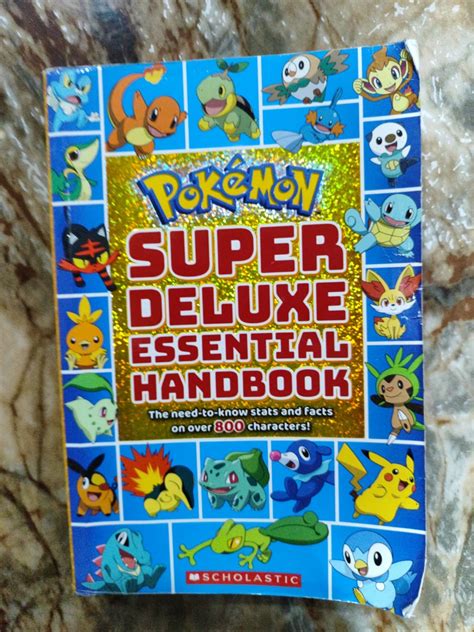 Pokemon Super Deluxe Essential Handbook Hobbies Toys Books