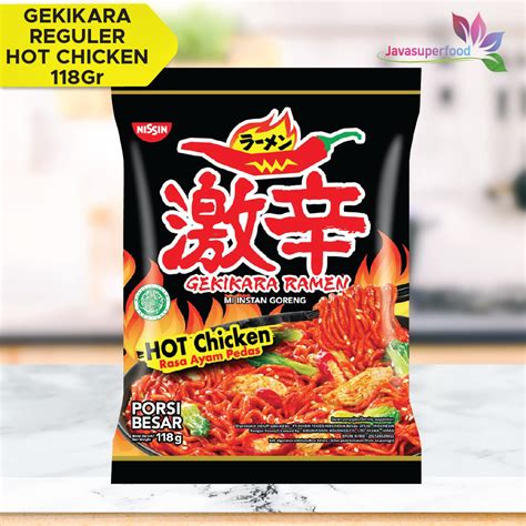 Jual NISSIN Gekikara Ramen Besar Hot Chicken 118 Gr Mie Instant Goreng Shopee Indonesia