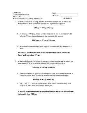 Fillable Online Genchem1 Chem Okstate Acid Base DCIs Doc Genchem1