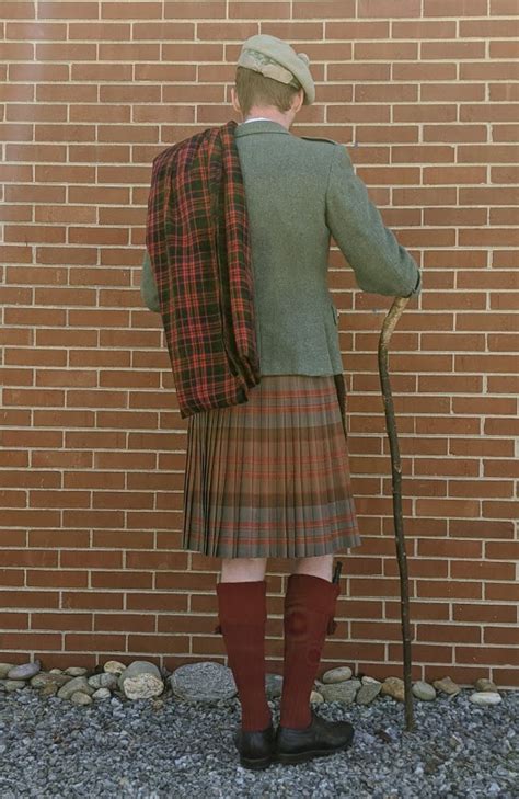 Scottish Highland Traditional Day Wear Macdonald Reproduction Tartan