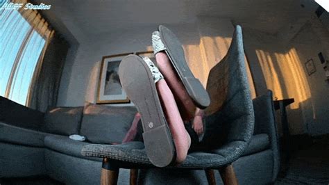 BBW Shy Blonde Sandal Smack MOV Amateur Soles Giantess And