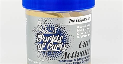 World Of Curls Curl Activator Gel Extra Dry Hair 16 2oz Afro Pride