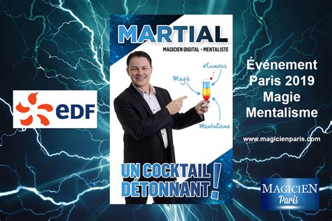 Magicien Mentaliste Edf Magie Digitale Magie Close Up Paris