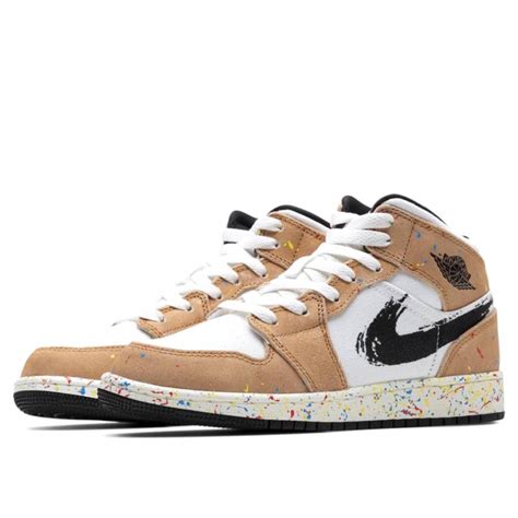 Air Jordan 1 Mid Se Brushstroke