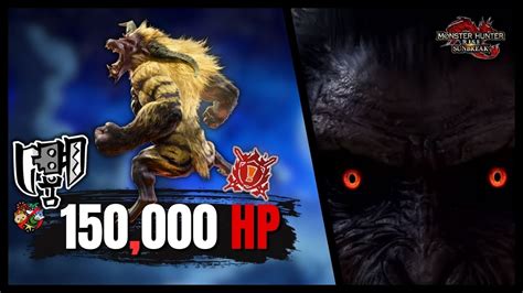 150 000 HP Afflicted Furious Rajang Vs Switch Axe Solo MHRise