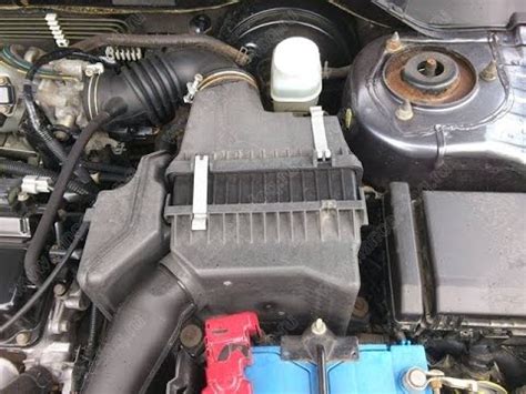 замена воздушного фильтра на митсубиси лансер 9 - YouTube