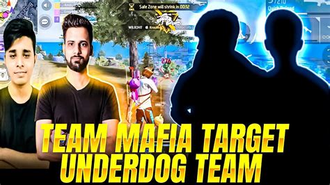 Team Mafia Target Underdog Team😲😲 Garena Free Fire Youtube