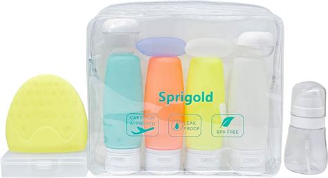 Amazon Sprigold 15 Pack Upgrade Travel Bottles Have Built In