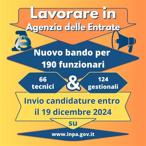 Concorso Pubblico L Agenzia Delle Entrate Assume Funzionari A