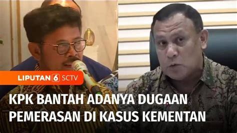 Video Kpk Bantah Adanya Pemerasan Terkait Penanganan Perkara Kasus