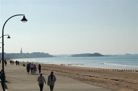 Plage Du Sillon Saint Malo Tourisme Bretagne