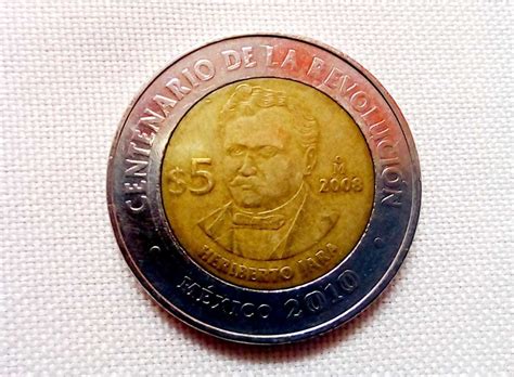 Moneda Pesos Heriberto Jara Centenario De La Revoluci N Mercadolibre