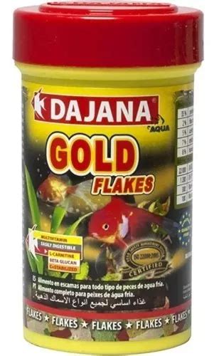 Dajana Gold Flakes Ml Alimento Para Peces De Agua Fria Cuotas Sin