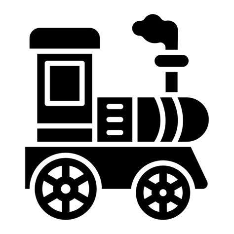 Premium Vector Locomotive Vector Icon Design Illustration