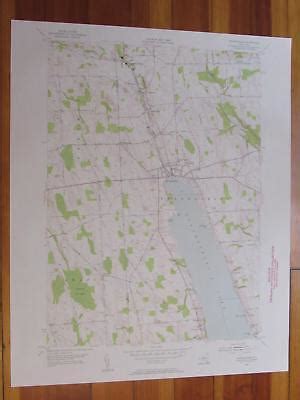 Skaneateles New York 1957 Original Vintage USGS Topo Map EBay