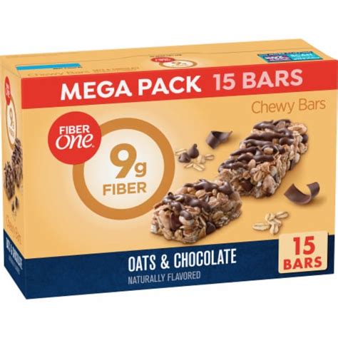 Fiber One Oats And Chocolate Chewy Granola Bars 15 Ct 141 Oz Food 4