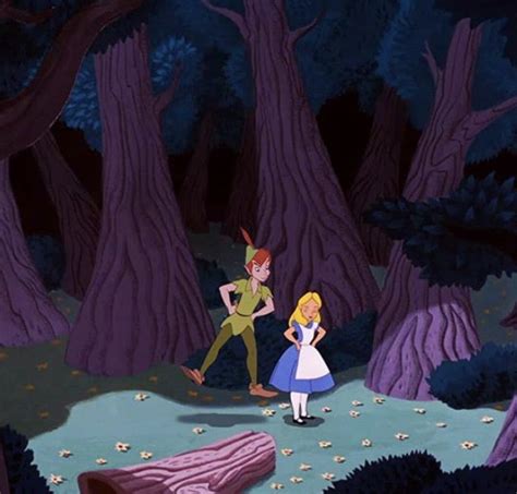 Peter Pan Alice In Wonderland And Princess Image On Favim