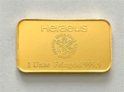 Troy Ounce Gold Heraeus Catawiki