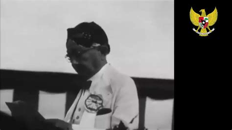 Pidato Bung Karno Keren Di Lapangan Ikada September 1945 YouTube