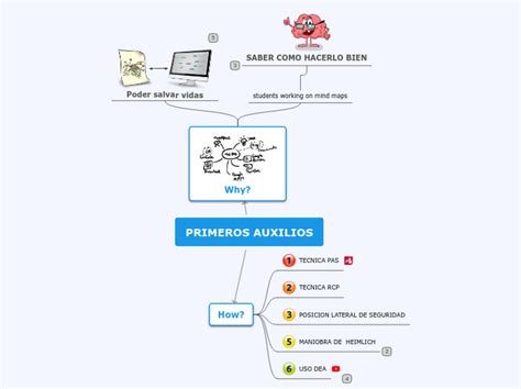 Primeros Auxilios Mind Map