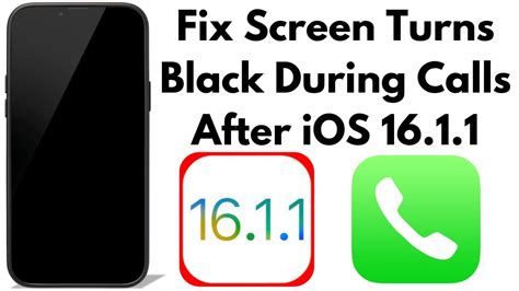 How To Fix Iphone Screen Turns Black During Calls After Ios