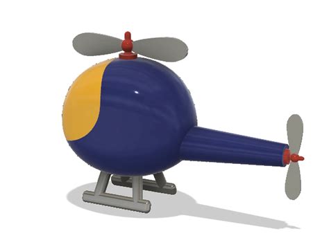 Cutie Helicopter By Black Jack Makerworld