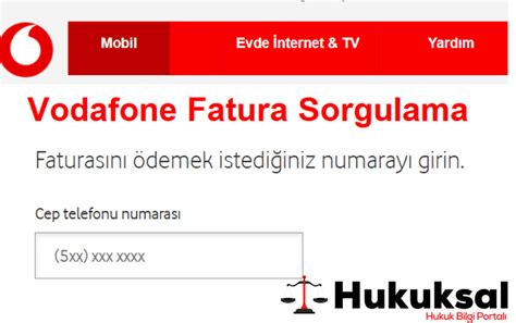 Vodafone Borç Sorgulama ve Ödeme Nasıl Olur Koç Hukuk Danışmanlık