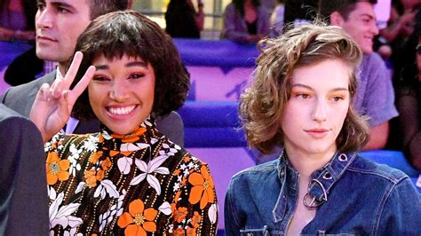 Amandla Stenberg, Girlfriend King Princess Couple Up at VMAs 2018