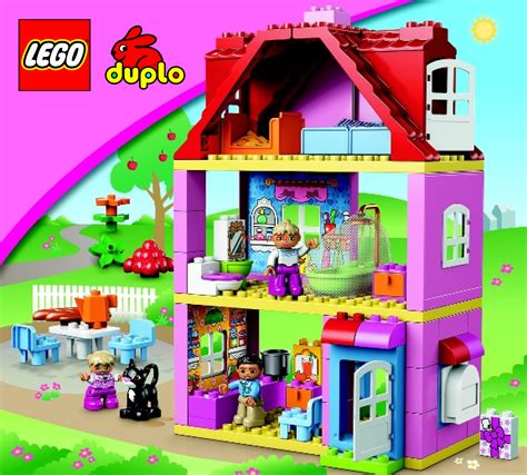 Lego duplo 10505 кукольный домик Инструкция по эксплуатации онлайн