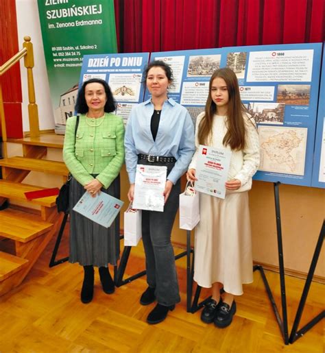 Uczennice Z Krzywoustego Laureatkami W Konkursie Dzie Po Dniu