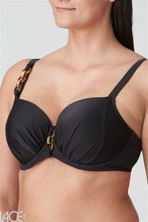 Primadonna Swim Barrani Bikini Bandeau Bh E G Cup Roast Coffee Lace De