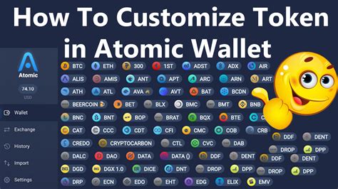 How To Customize Token In Atomic Wallet By Crypto Wallets Info1