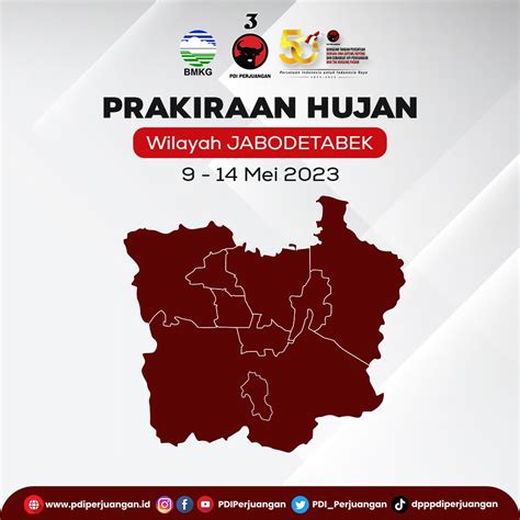 PDI Perjuangan On Twitter Info Prakiraan Curah Hujan Info Prakiraan