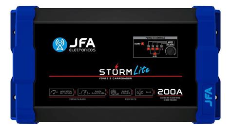 Fonte Automotiva JFA Storm Lite 200A SCI Bivolt Fonte Automotiva