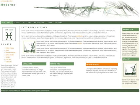 Plantillas Html Css Para Descargar Gratuita Moderna Plantillas Html